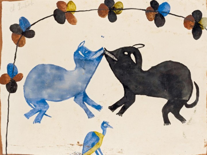 Pourquoi le Congo_Albert Lubaki_Sans titre_ c 1929_Galerie Angalia