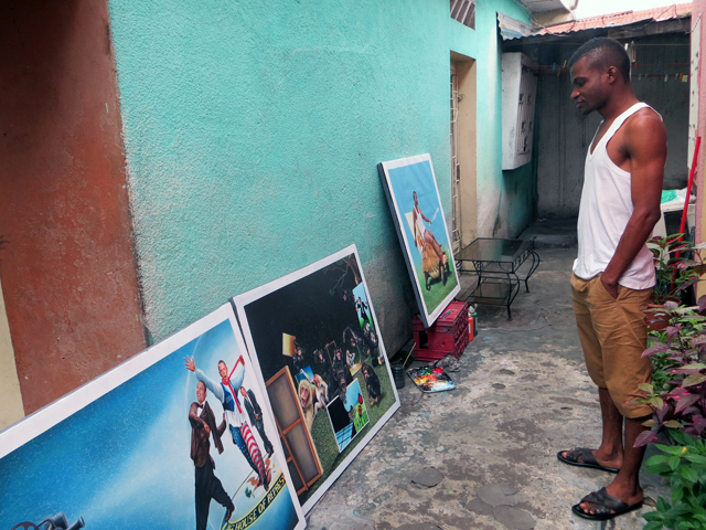 Amani Bodo à Kinshasa_2015_In Situ_Galerie Angalia