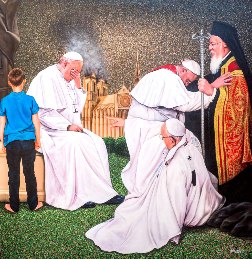 Les chocs du Pape_2019_Amani Bodo_Galerie Angalia