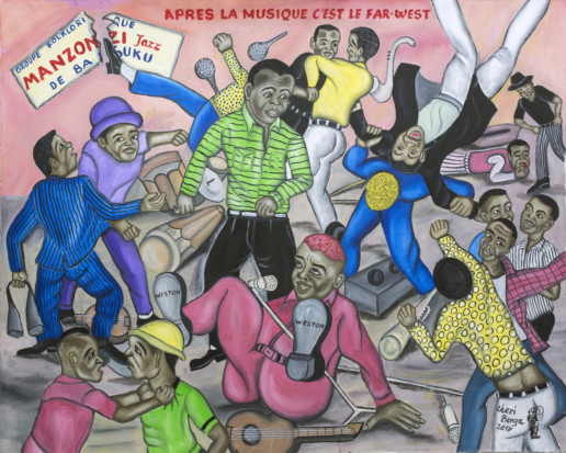 Après la musique, c'est le Far West_2017_Chéri Benga_Galerie Angalia