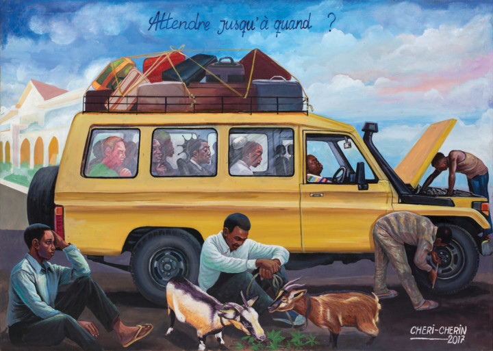 Attendre jusqu'à quand ?_2017_Chéri Chérin_Galerie Angalia