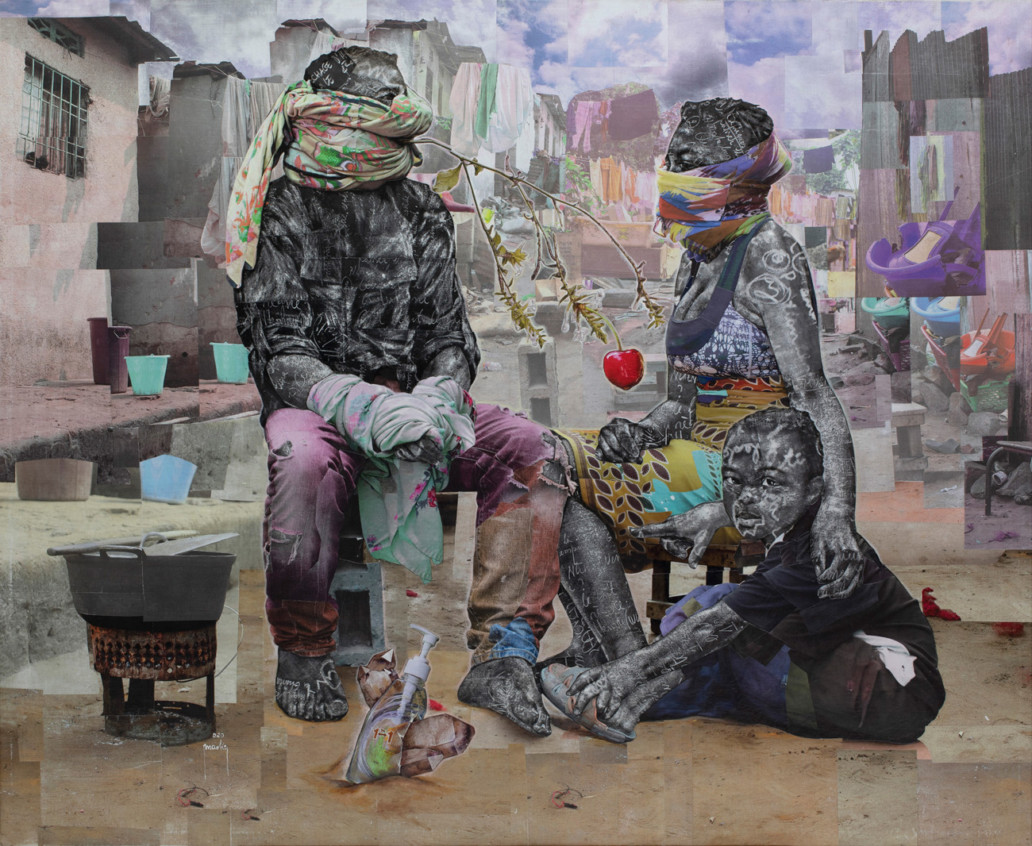 last corona love-2020-Gael Maski_Galerie Angalia