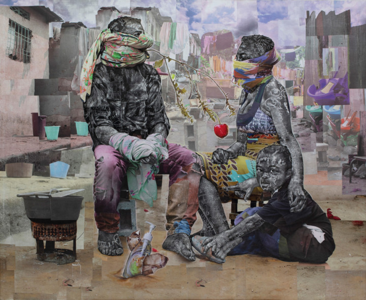 last corona love-2020-Gael Maski_Galerie Angalia