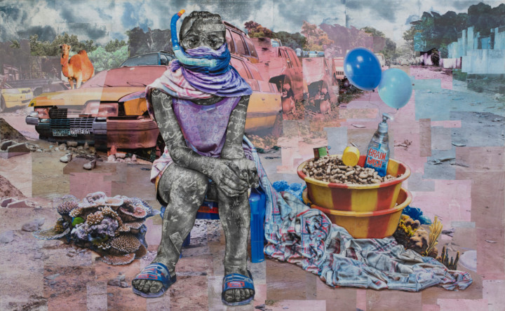 le désert du touareg-2020-Gael Maski_Galerie Angalia