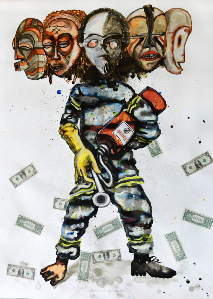 Etalon d'or_2016_Steve Bandoma_Galerie Angalia