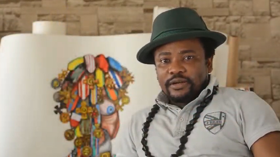 Megalopolis – Stimmen aus Kinshasa : Steve Bandoma Staatliche Kunstsammlungen Dresden, 2019