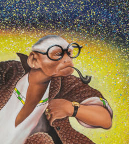 Benda bilili_détail_2014_Amani Bodo_Galerie Angalia