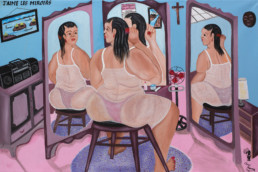 J'aime les miroirs_2017_Chéri Benga_Galerie Angalia