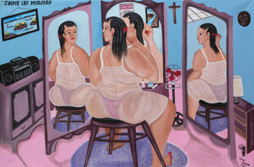 J'aime les miroirs_2017_Chéri Benga_Galerie Angalia