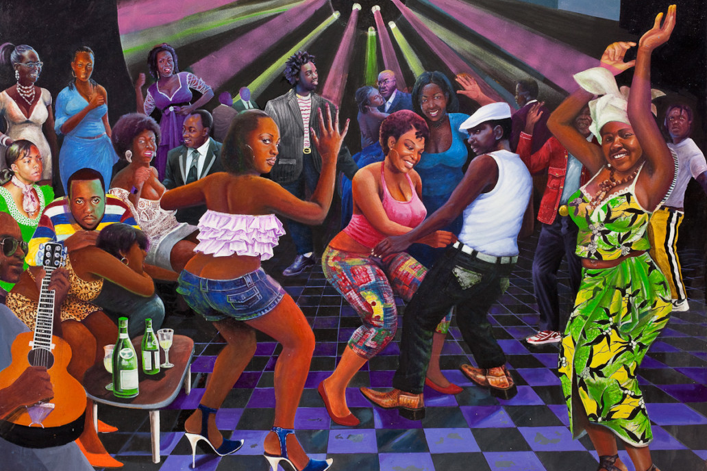 A la terrasse_Chéri Chérin_Galerie Angalia