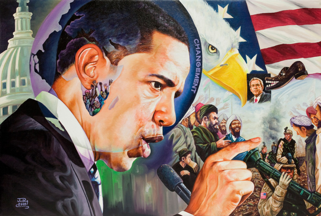 Barack Obama_2009_JP Mika_galerie Angalia