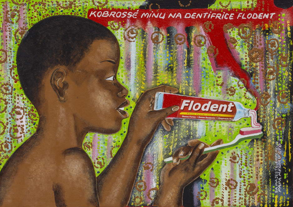 Dentifrice Flodent_série Kinshasa quotidien_2013_Papa Mfumu'eto 1er_galerie Angalia