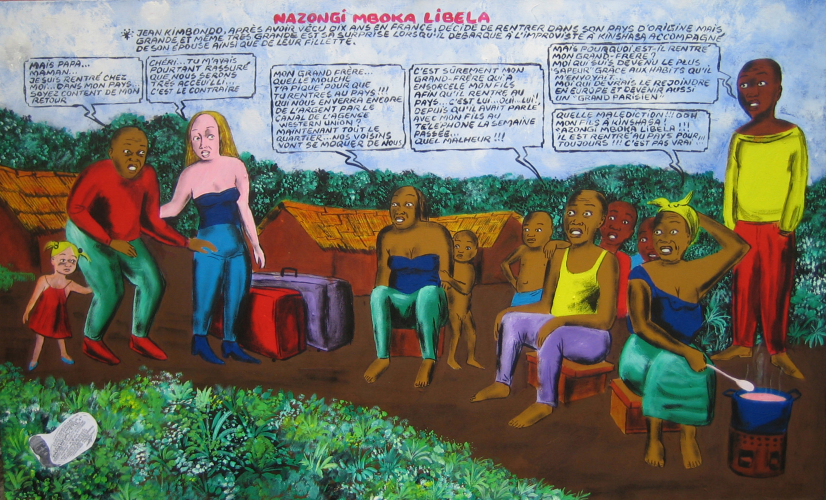 Nazongi mboka libela_2008_Papa Mfumu'eto 1er_galerie Angalia