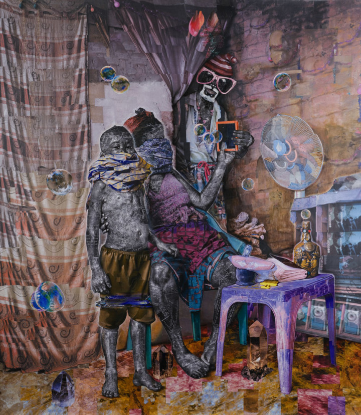 Le pont_2021_Gaël Maski_Galerie Angalia