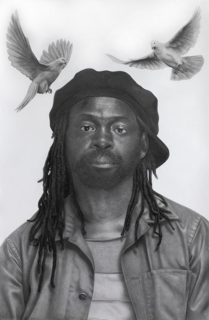 Freddy Tsimba_2021_Ngule Freeman_Galerie Angalia