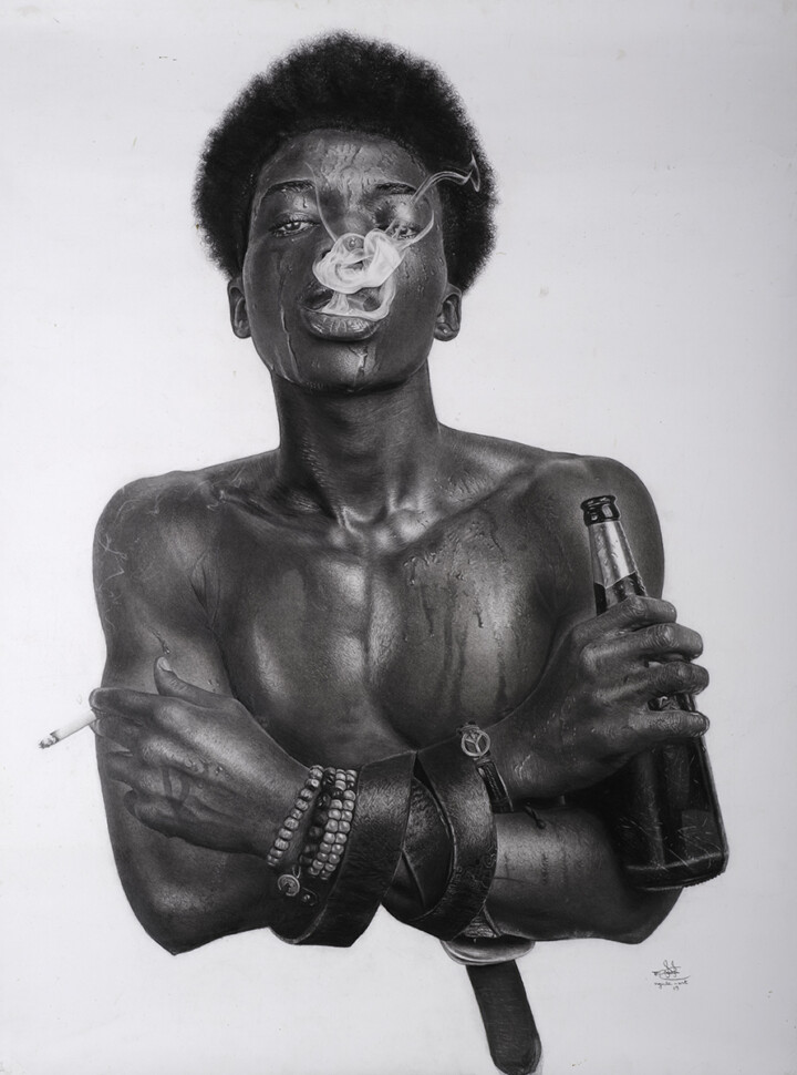 Futur obscur_2020_Ngule Freeman_Galerie Angalia