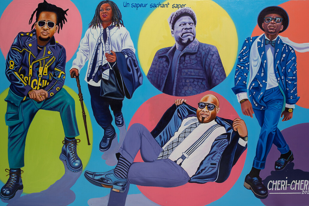 Un sapeur sachant saper_2021_Chéri Chérin_Galerie Angalia