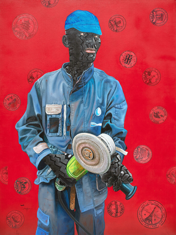 Kabamba, ouvrier vaillant, France_2020_Théo Mwamba_Galerie Angalia