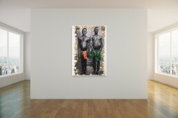 Na kanisi ba koko_artrooms_Théo Mwamba_Galerie Angalia