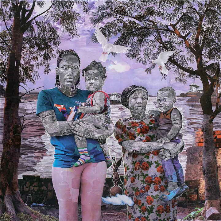 Old équilibre_2023_Gaël Maski_Galerie Angalia