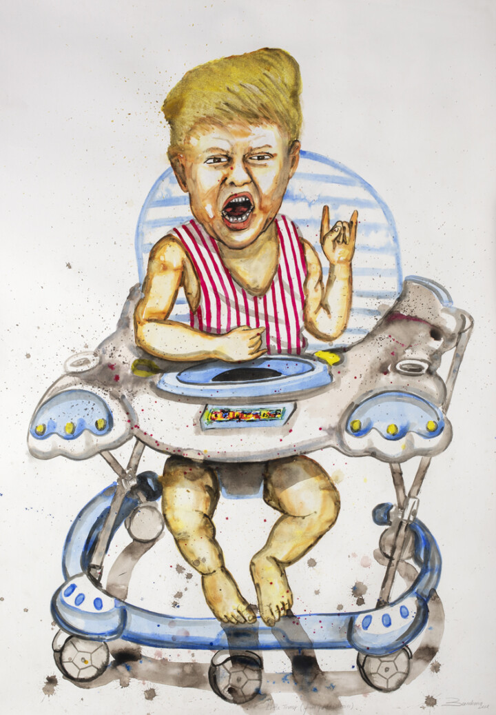 Little Trump_2018_Steve Bandoma_Galerie Angalia