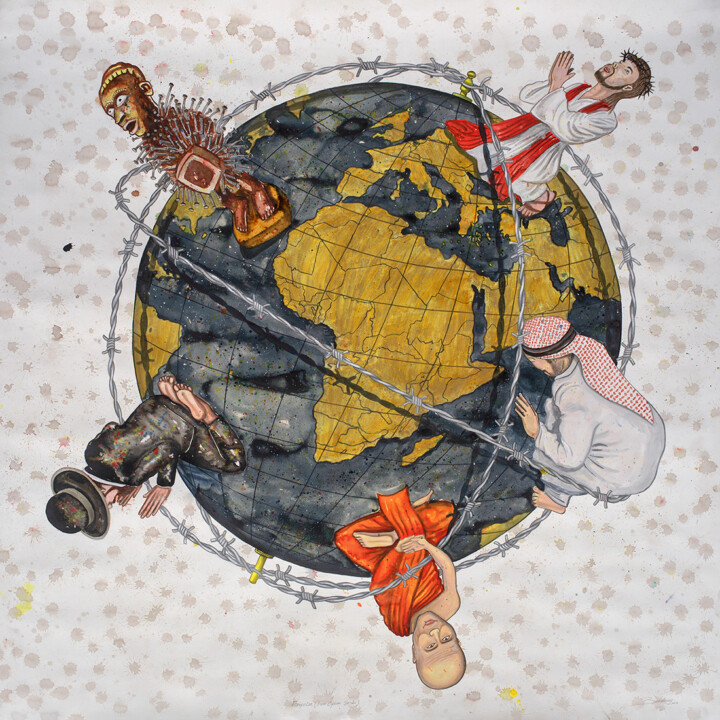 Emprise_2023_Steve Bandoma_Galerie Angalia