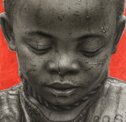 Blood on smartphone_detail_Ngule Freeman_Galerie Angalia