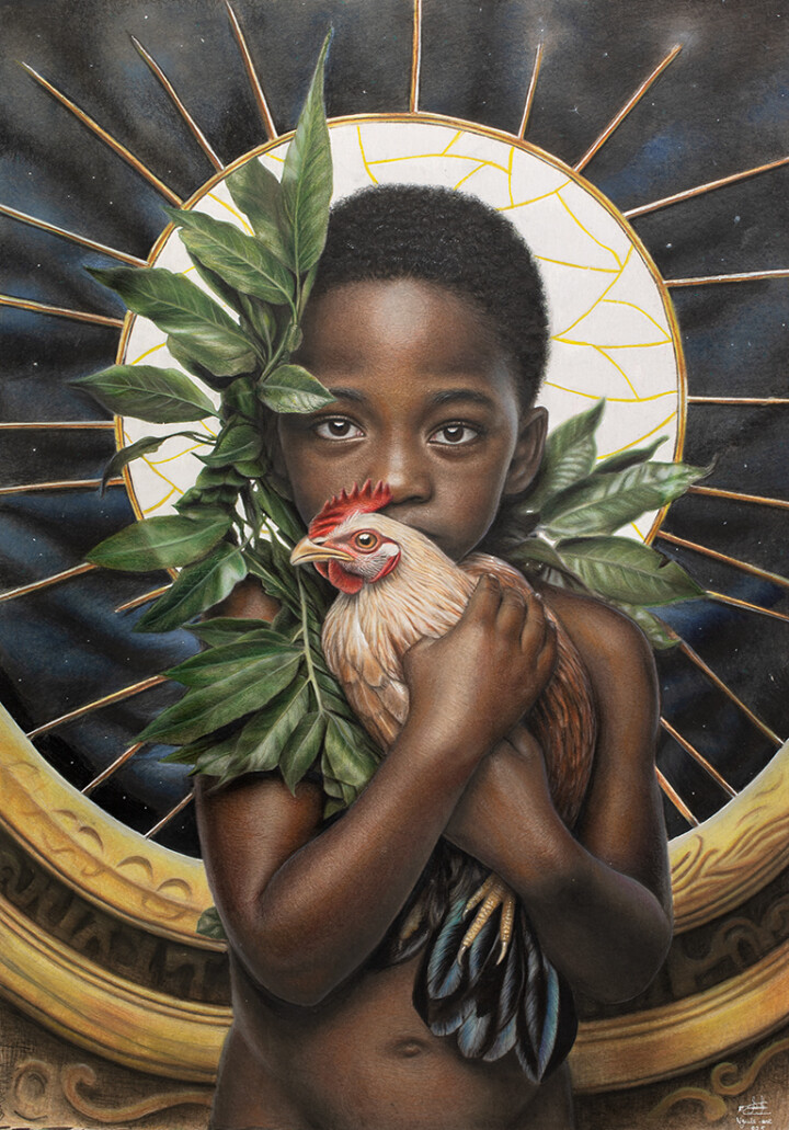 Guardian of living_2024_Ngule Freeman_Galerie Angalia