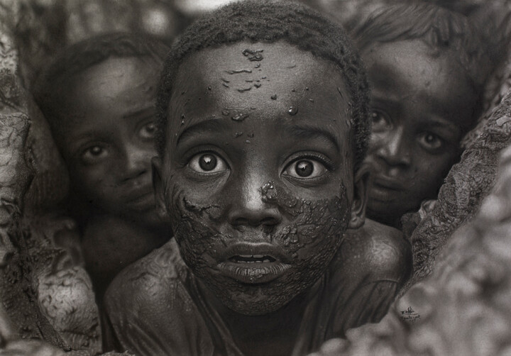 Mongongo na kati ya zamba_2025_Ngule Freeman_Galerie Angalia