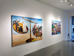 Vue de l'exposition Hommage à Chéri Chérin