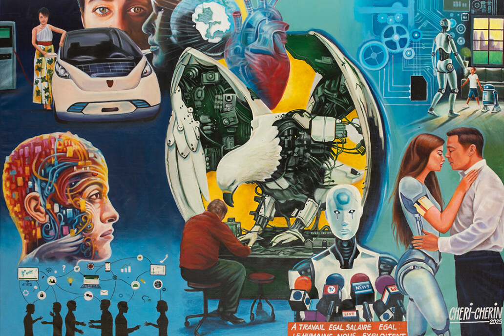 A travail égal salaire égal_2025_Chéri Chérin_Galerie Angalia