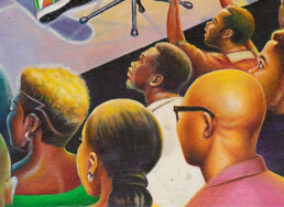 Dernier spectacle dernière scène_détail 2_Chéri Chérin_Galerie Angalia