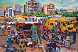 Le quotidien kinois_2025_Chéri Chérin_Galerie Angalia