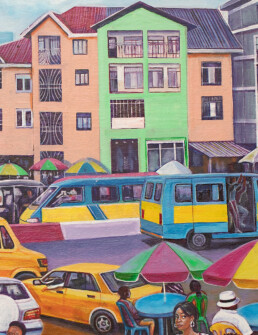 Mboka elengi_détail 2_Chéri Chérin_Galerie Angalia