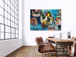 A travail égal salaire égal_artrooms_Chéri Chérin_Galerie Angalia