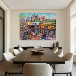 Le quotidien kinois_artrooms_Chéri Chérin_Galerie Angalia