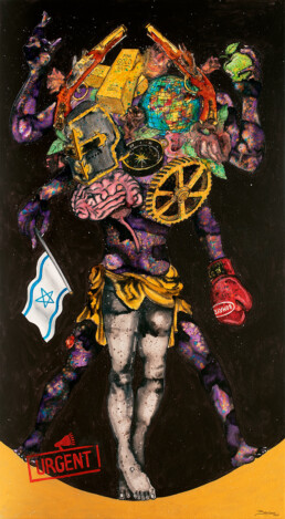 Pomme de discorde_2025_Steve Bandoma_Galerie Angalia