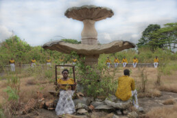 Le même stade de marbre_2022_Gosette Lubondo_Galerie Angalia